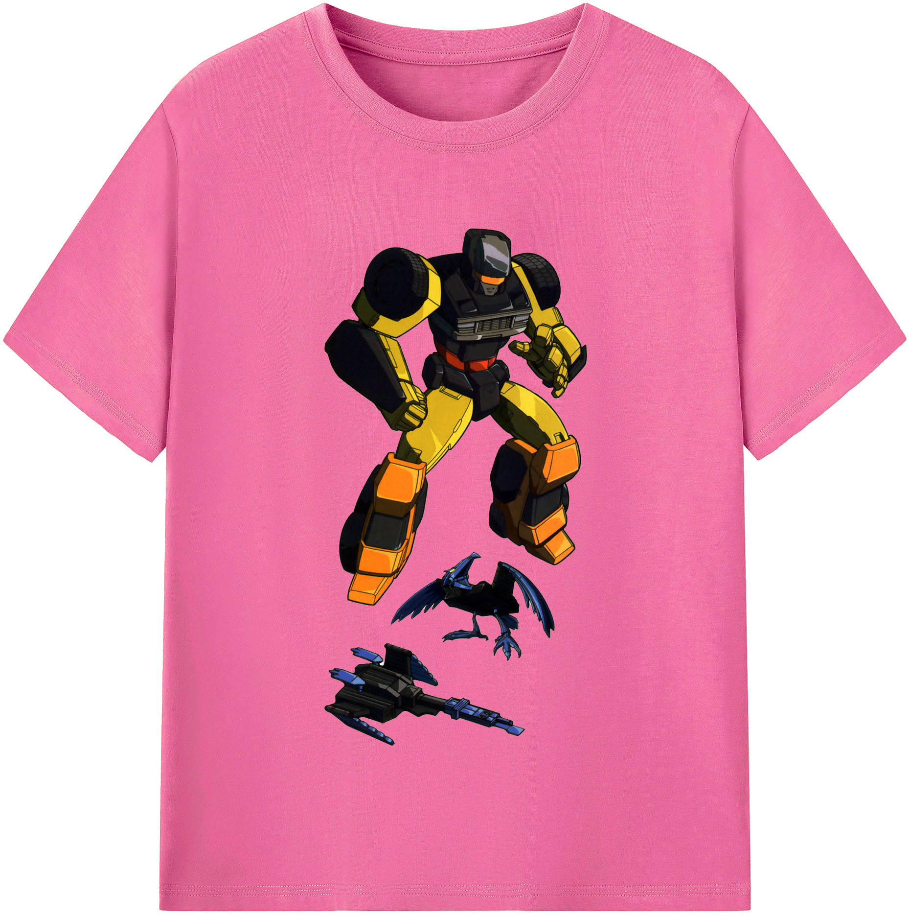 （画像用）  レディースカジュアルプリントTシャツ（綿100％）